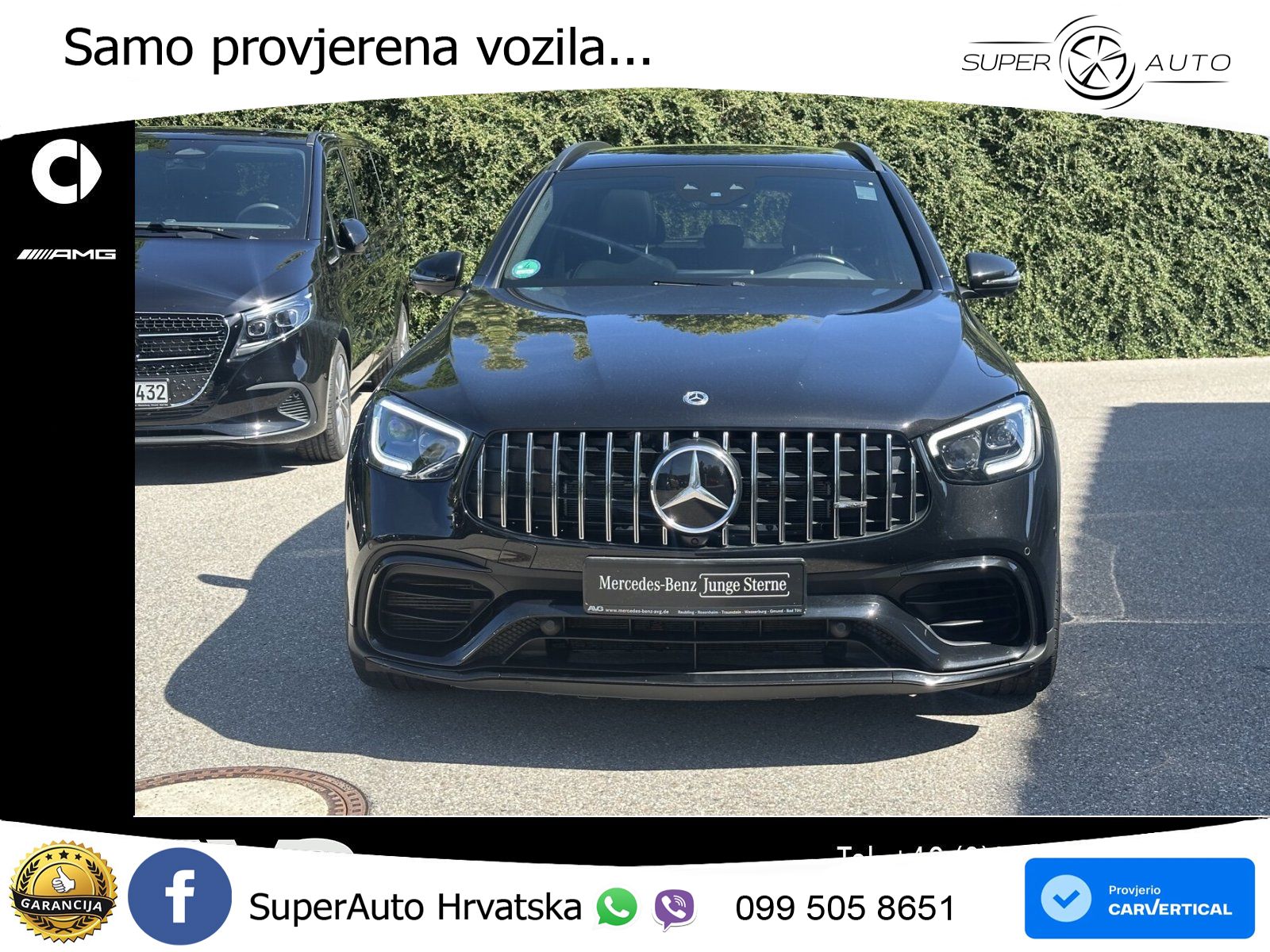 Mercedes AMG GLC 63 S V8 (510 KS) 4MATIC+ MCT ACC+HEAD+4xGR SJED+360+PANO