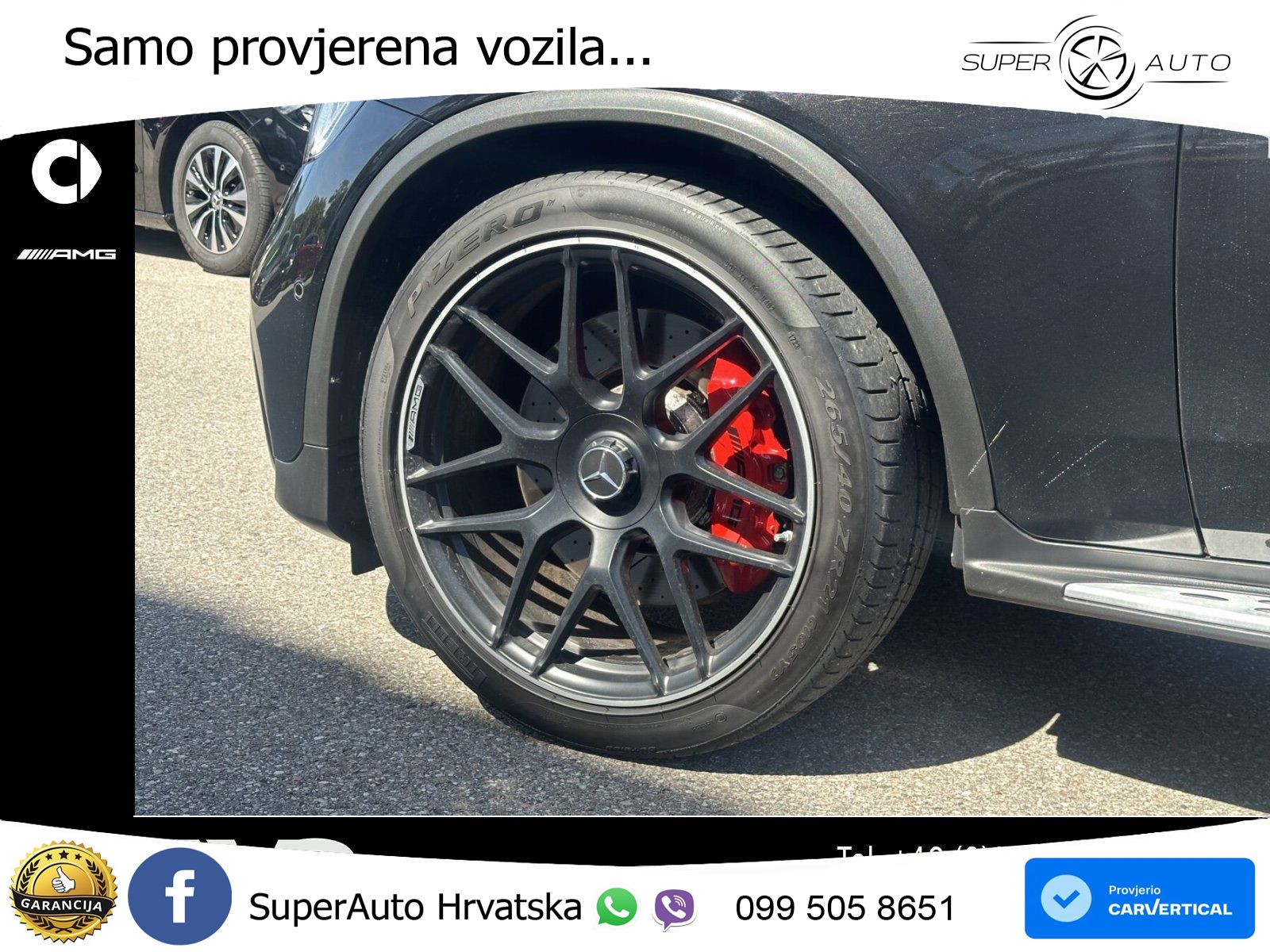 Mercedes AMG GLC 63 S V8 (510 KS) 4MATIC+ MCT ACC+HEAD+4xGR SJED+360+PANO