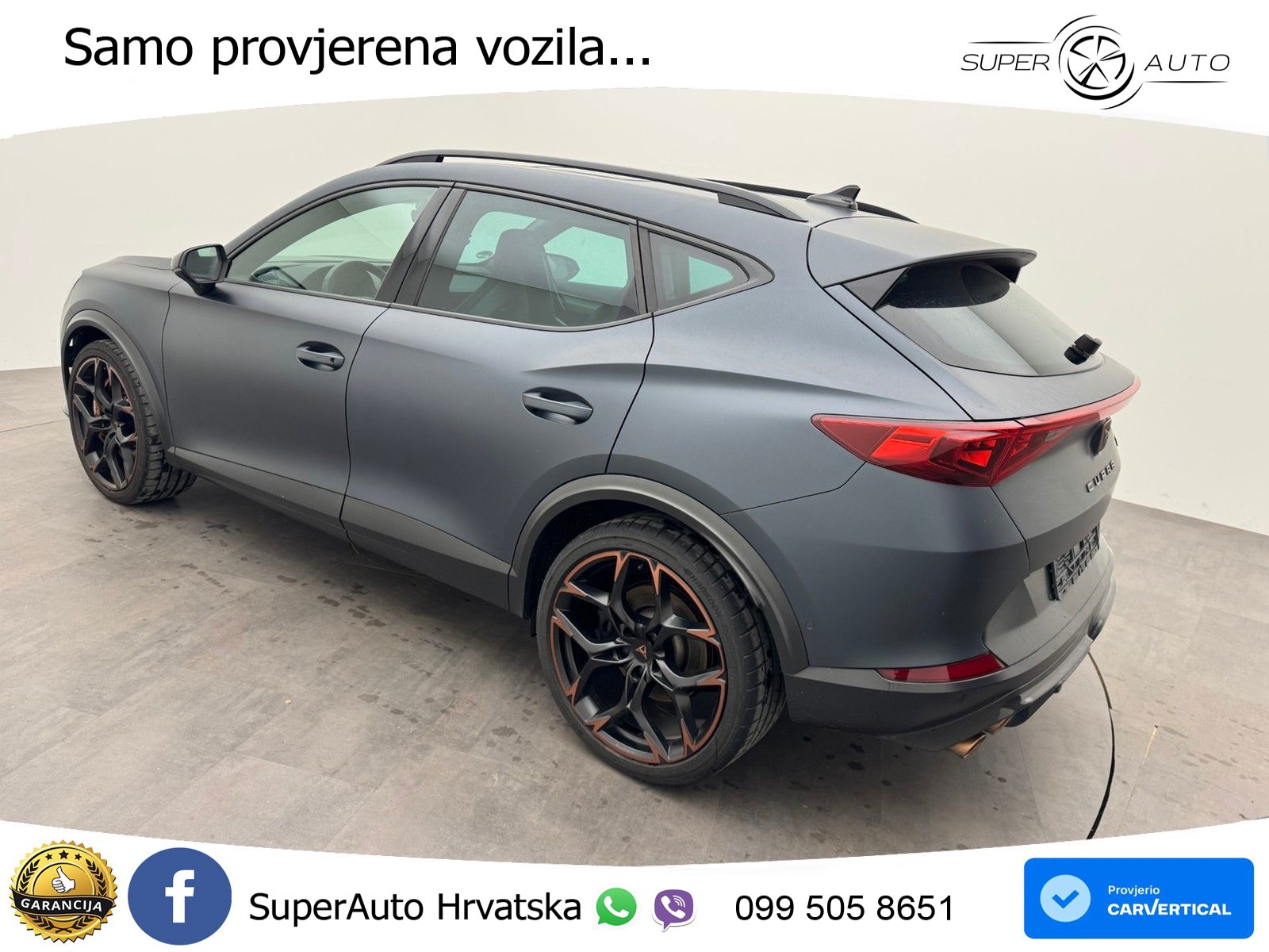 Cupra Formentor VZ5 2.5 TSI (390 KS) 4Drive DSG MATRIX+GR SJED+KAM