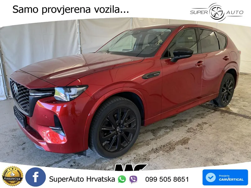Mazda CX-60 3.3 e-Skyactiv D (254 KS) AWD Automatic LED+GR SJED+ACC