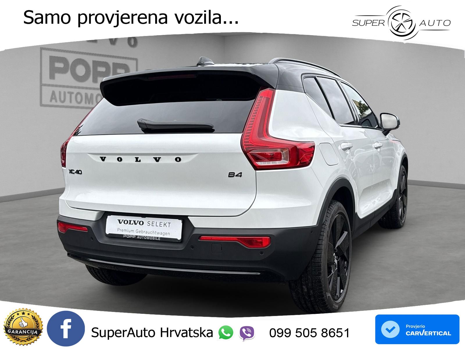 Volvo XC40 2.0 B4 AWD 197 KS Automatic LED+GR SJED+ACC