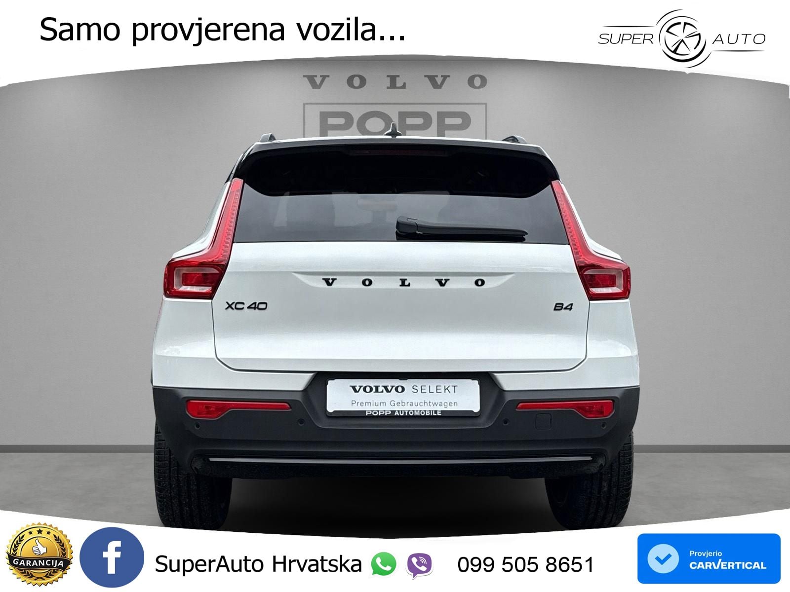 Volvo XC40 2.0 B4 AWD 197 KS Automatic LED+GR SJED+ACC