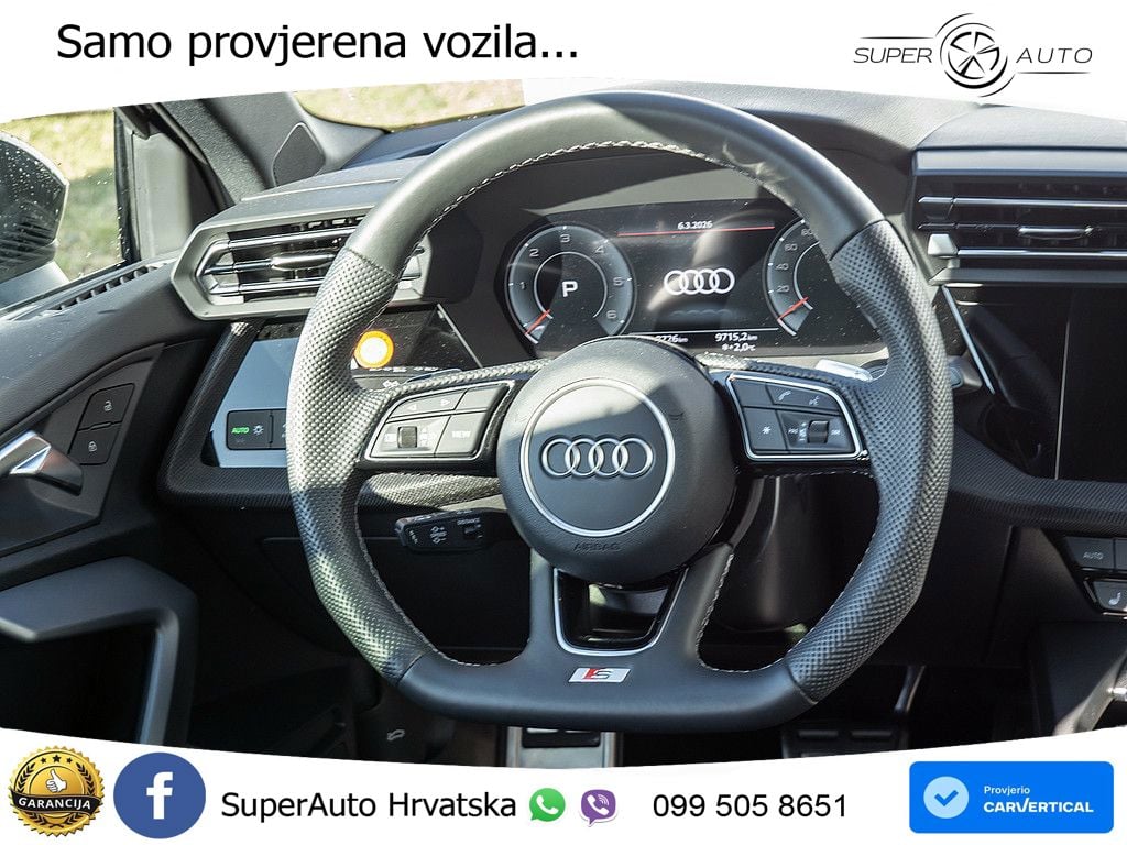 Audi A3 allstreet 35 TDI (150 KS) S tronic LED+GR SJED+ACC