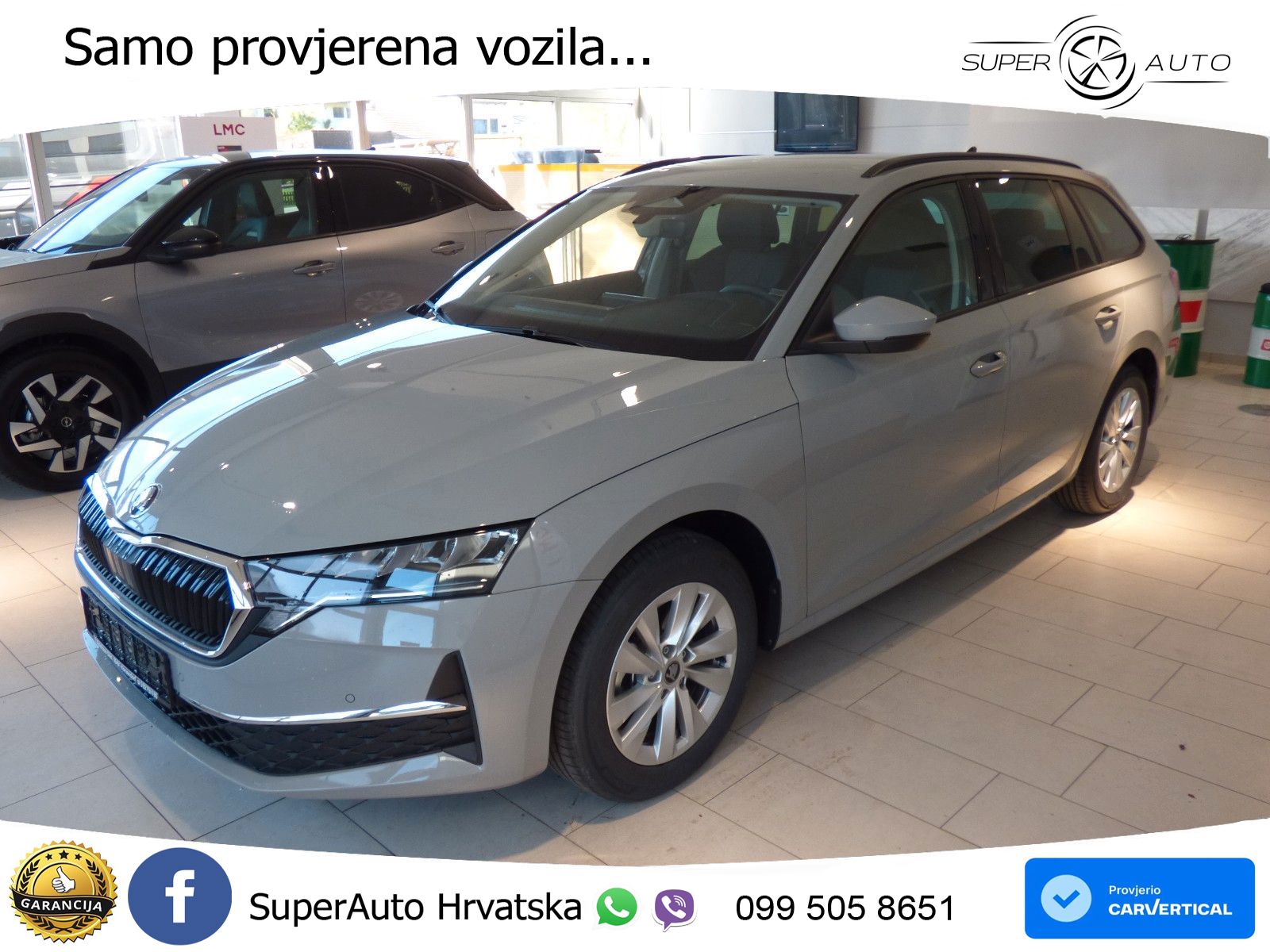 Škoda Octavia Combi 2.0 TDI (150 KS) DSG LED+GR SJED+ACC