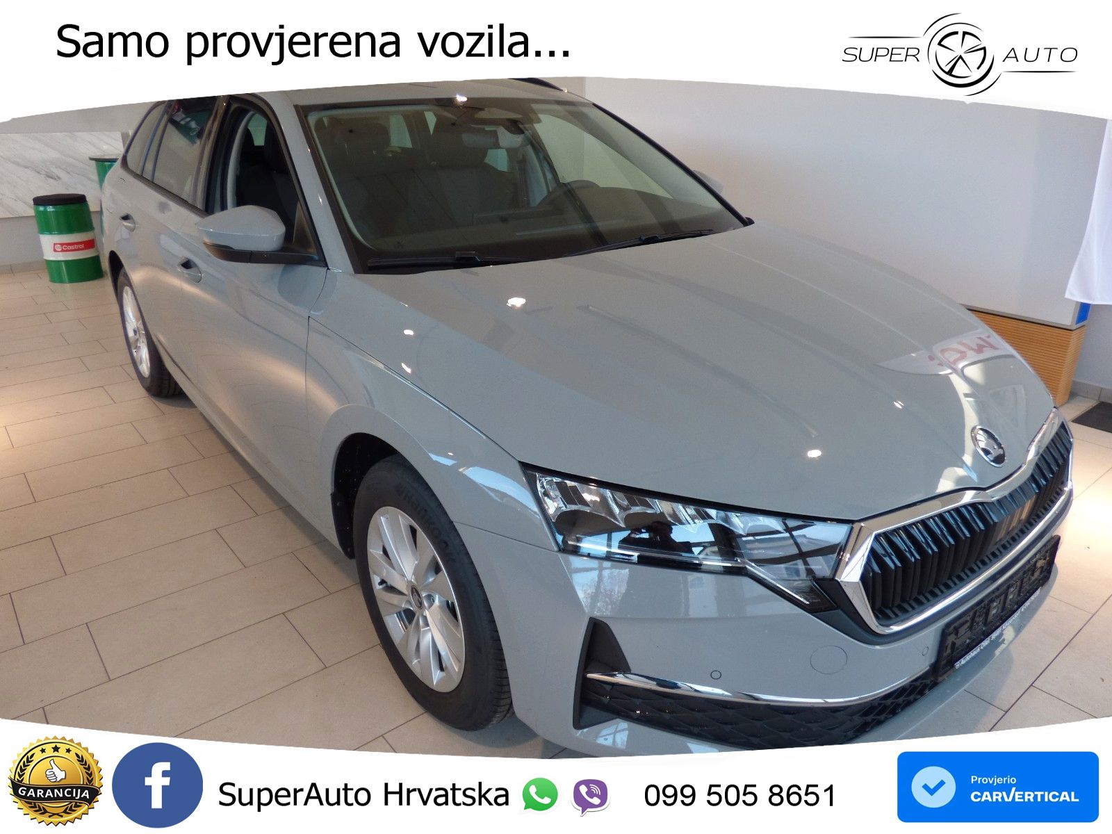 Škoda Octavia Combi 2.0 TDI (150 KS) DSG LED+GR SJED+ACC