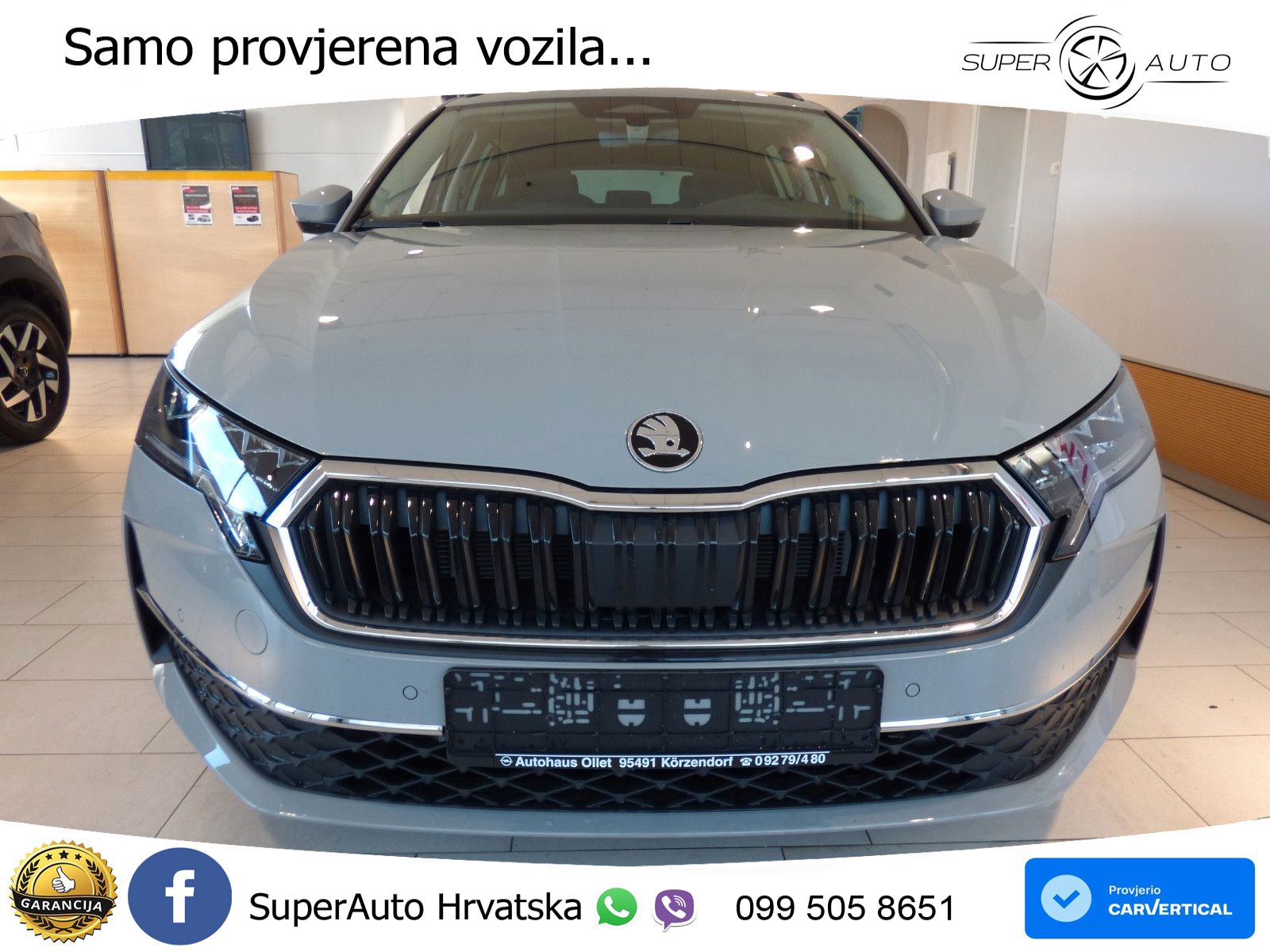 Škoda Octavia Combi 2.0 TDI (150 KS) DSG LED+GR SJED+ACC