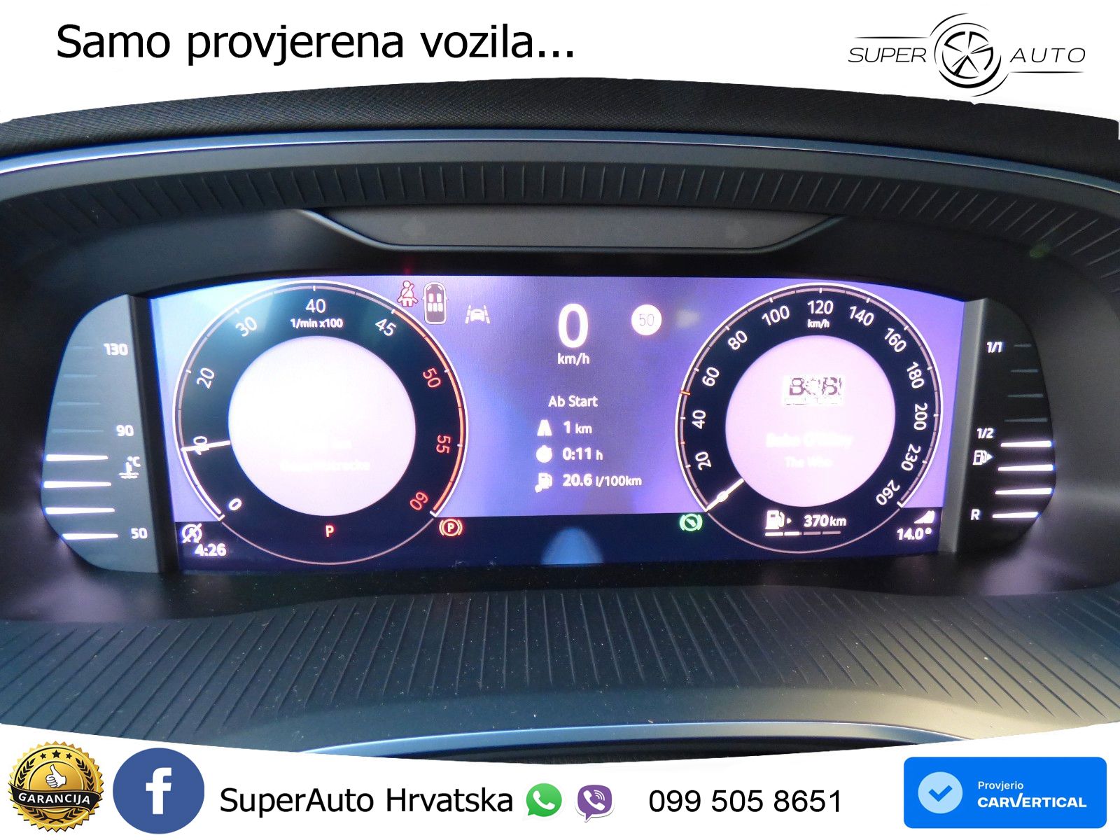 Škoda Octavia Combi 2.0 TDI (150 KS) DSG LED+GR SJED+ACC