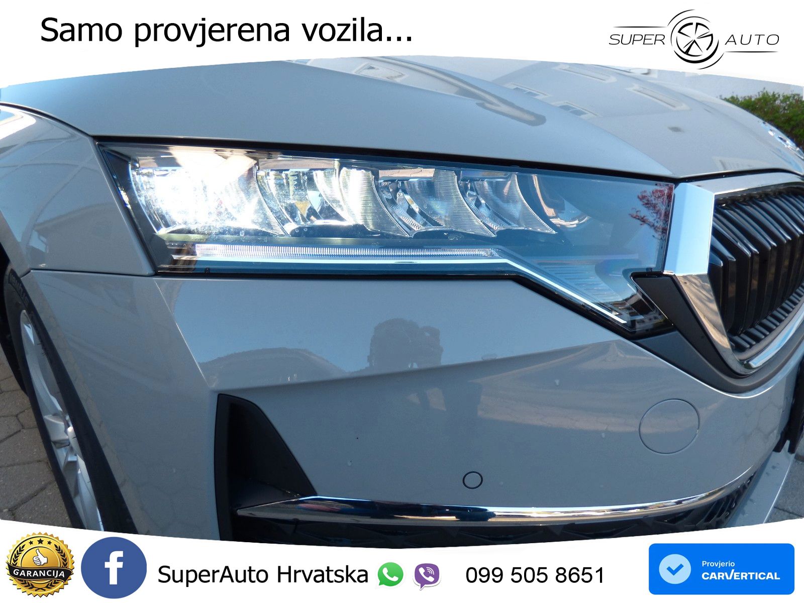 Škoda Octavia Combi 2.0 TDI (150 KS) DSG LED+GR SJED+ACC