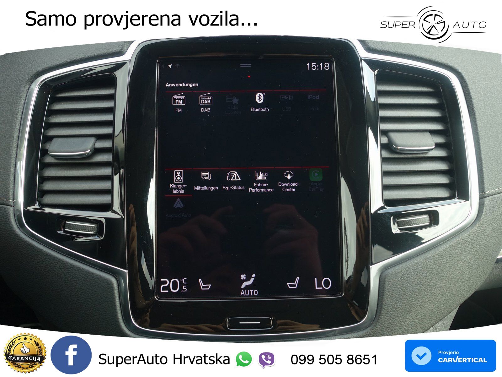 Volvo XC90 Recharge 2.0 T8 AWD Geartronic ZRAČNI+ACC+4xGR SJED+360