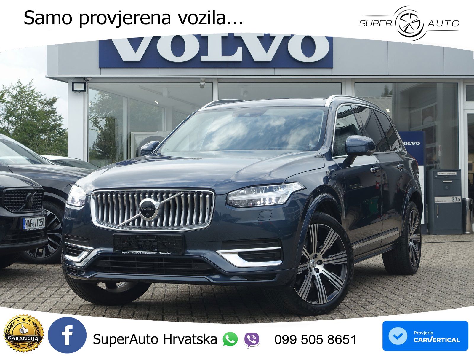 Volvo XC90 Recharge 2.0 T8 AWD Geartronic ZRAČNI+ACC+4xGR SJED+360