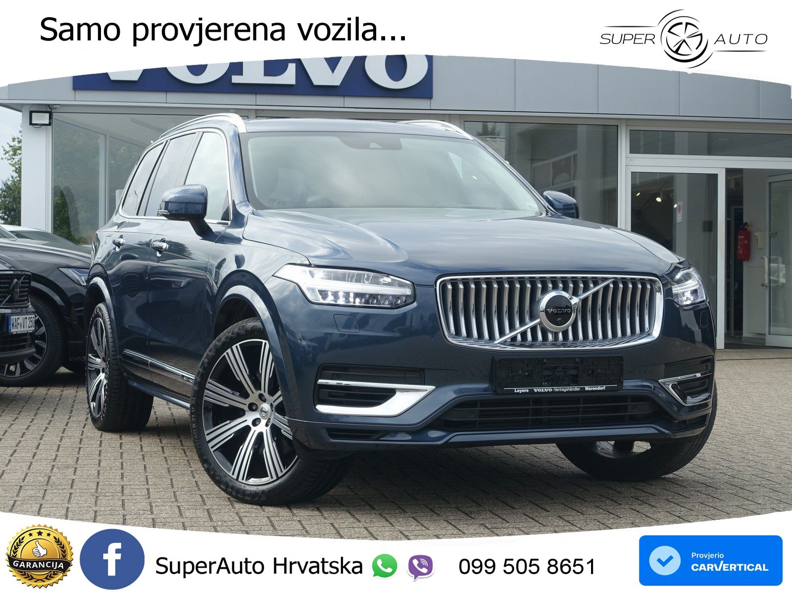 Volvo XC90 Recharge 2.0 T8 AWD Geartronic ZRAČNI+ACC+4xGR SJED+360