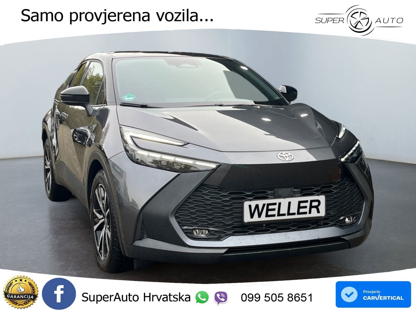 Toyota C-HR 1.8 (140 KS) Hybrid e-CVT Teamplayer LED+GR SJED+ACC