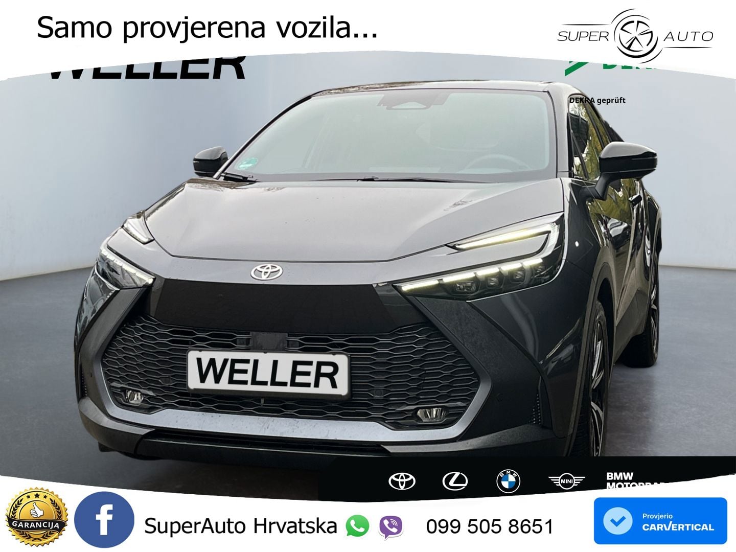 Toyota C-HR 1.8 (140 KS) Hybrid e-CVT Teamplayer LED+GR SJED+ACC