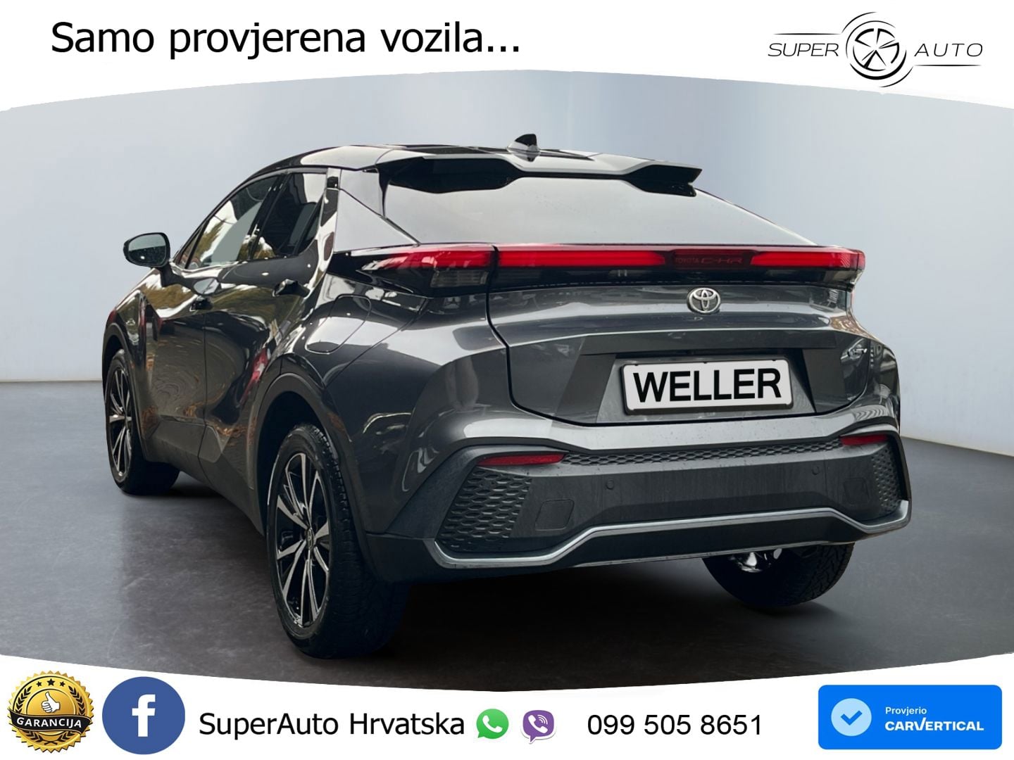 Toyota C-HR 1.8 (140 KS) Hybrid e-CVT Teamplayer LED+GR SJED+ACC
