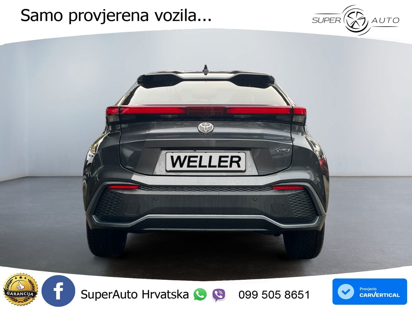 Toyota C-HR 1.8 (140 KS) Hybrid e-CVT Teamplayer LED+GR SJED+ACC