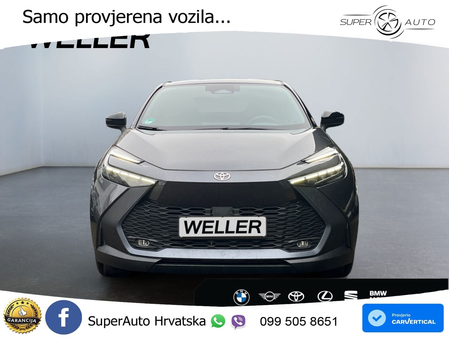 Toyota C-HR 1.8 (140 KS) Hybrid e-CVT Teamplayer LED+GR SJED+ACC