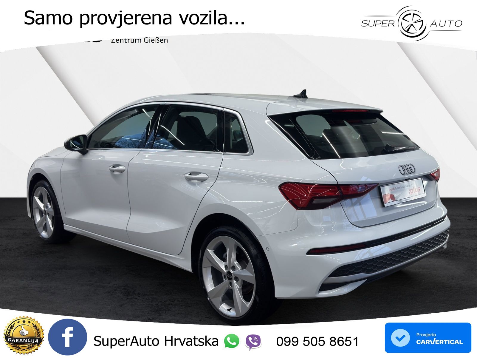 Audi A3 Sportback 30 TFSI (116 KS) Mild Hybrid S tronic advanced LED+GR SJED+ACC