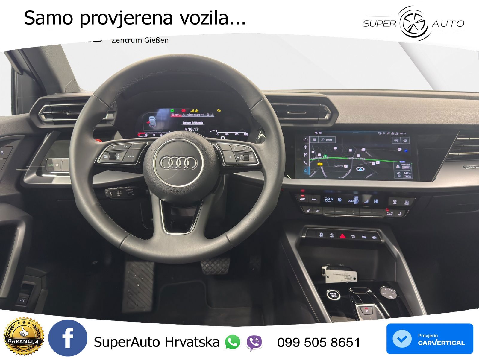 Audi A3 Sportback 30 TFSI (116 KS) Mild Hybrid S tronic advanced LED+GR SJED+ACC