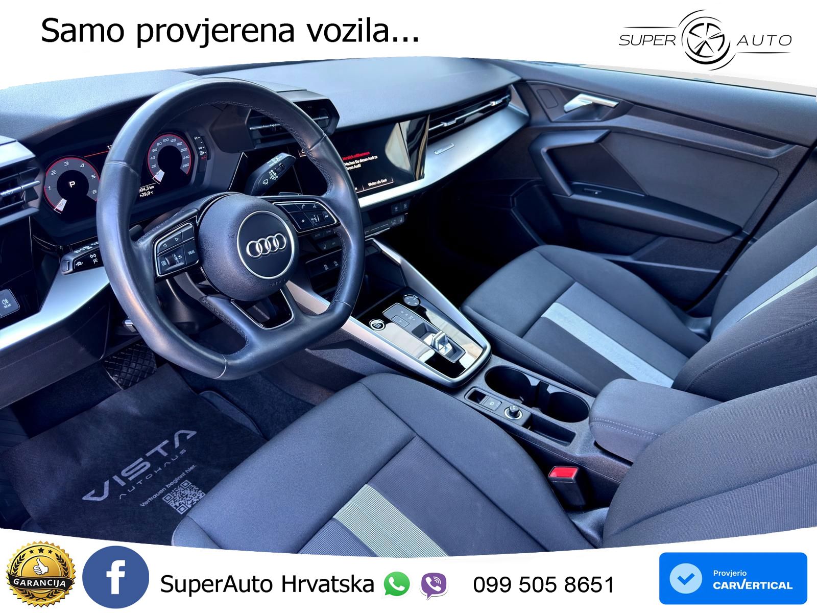 Audi A3 35 TDI (150 KS) LED+GR SJED+ACC