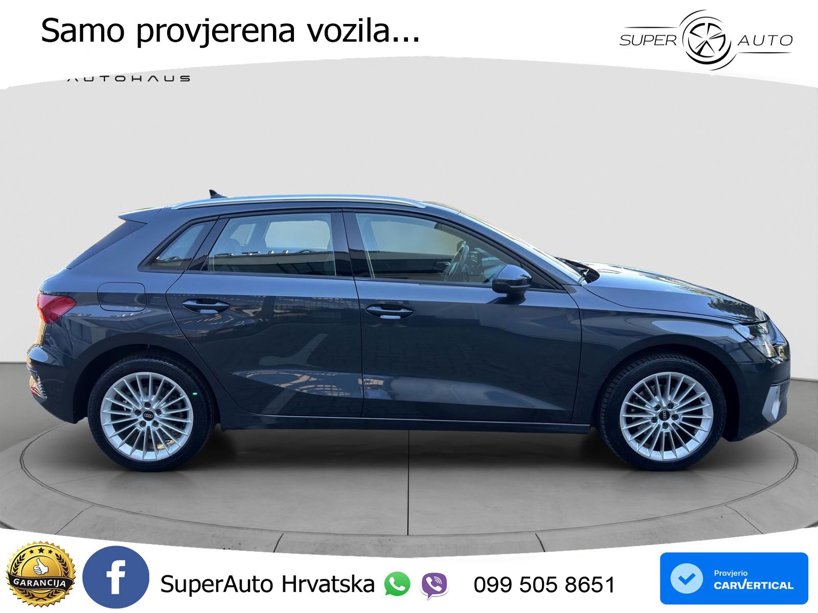Audi A3 35 TDI (150 KS) LED+GR SJED+ACC