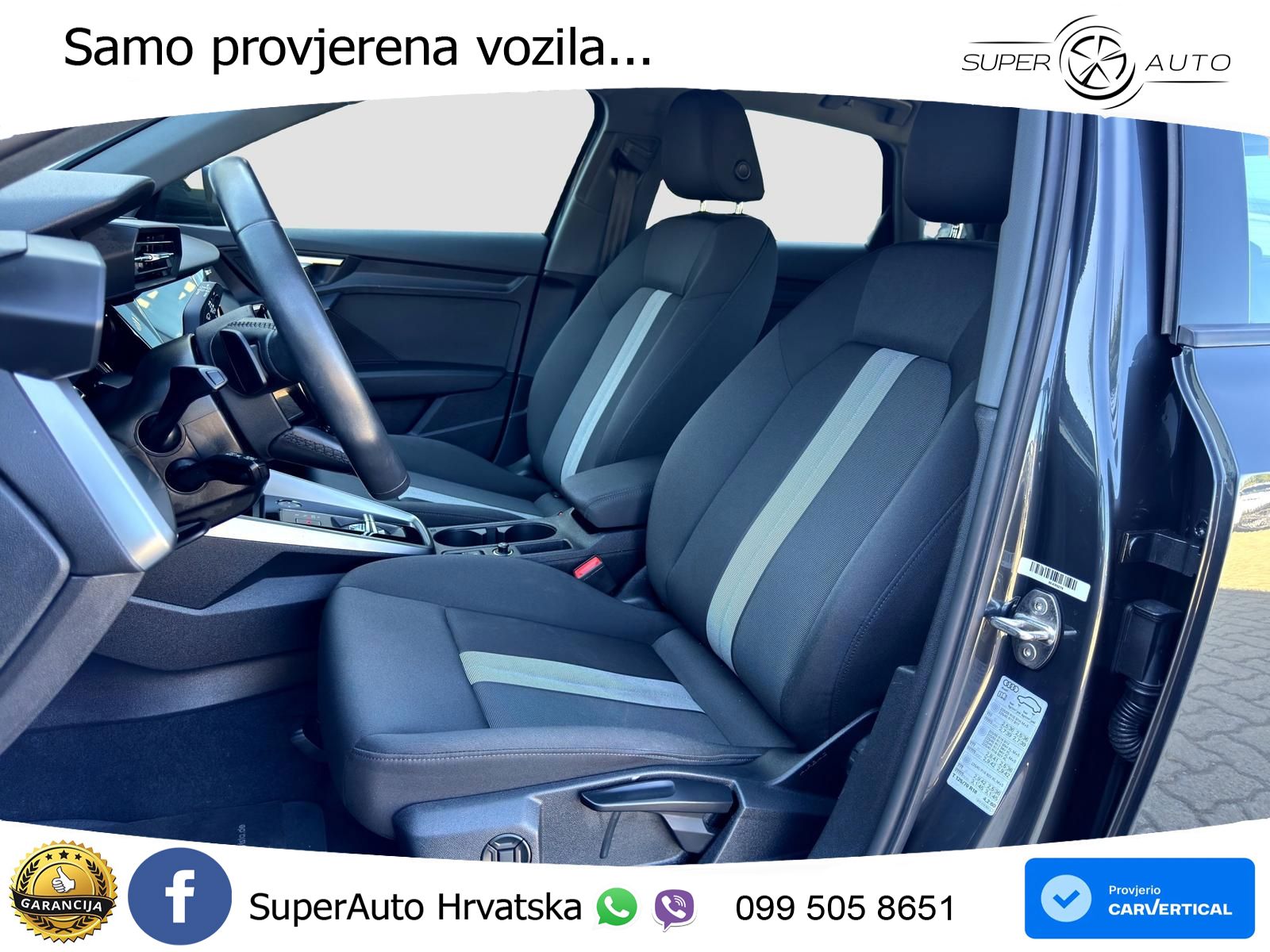 Audi A3 35 TDI (150 KS) LED+GR SJED+ACC