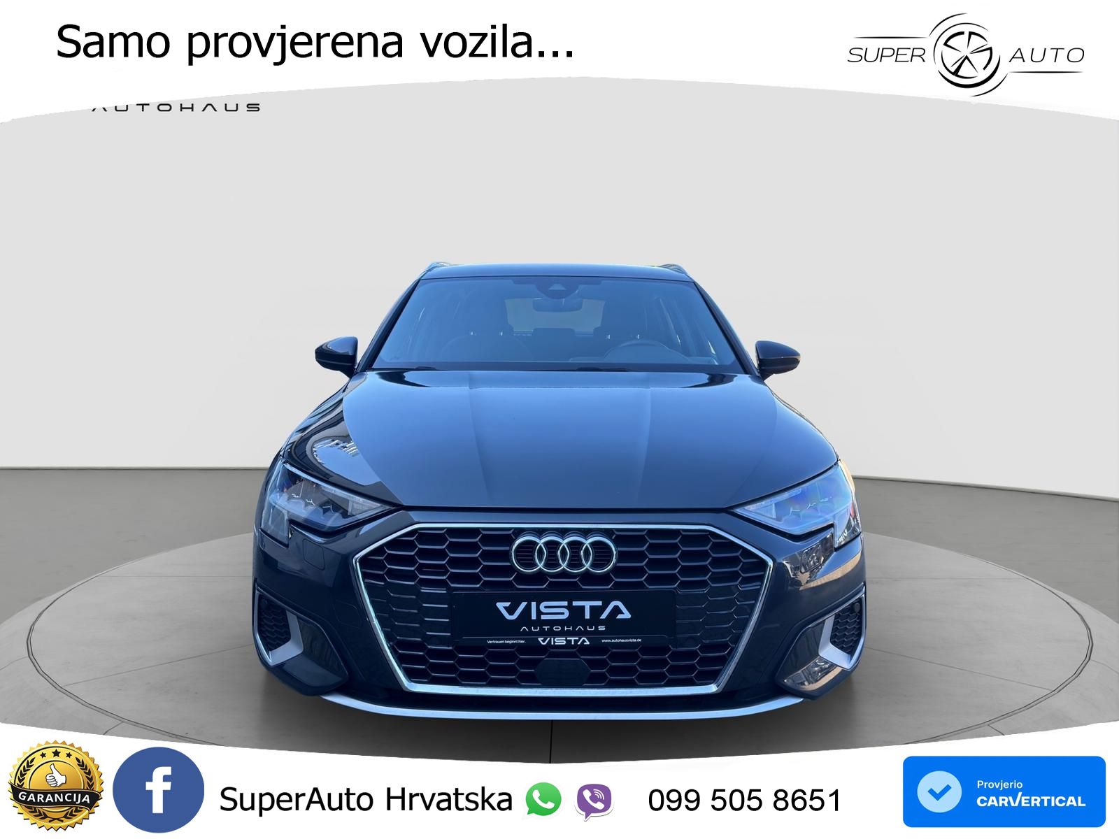Audi A3 35 TDI (150 KS) LED+GR SJED+ACC