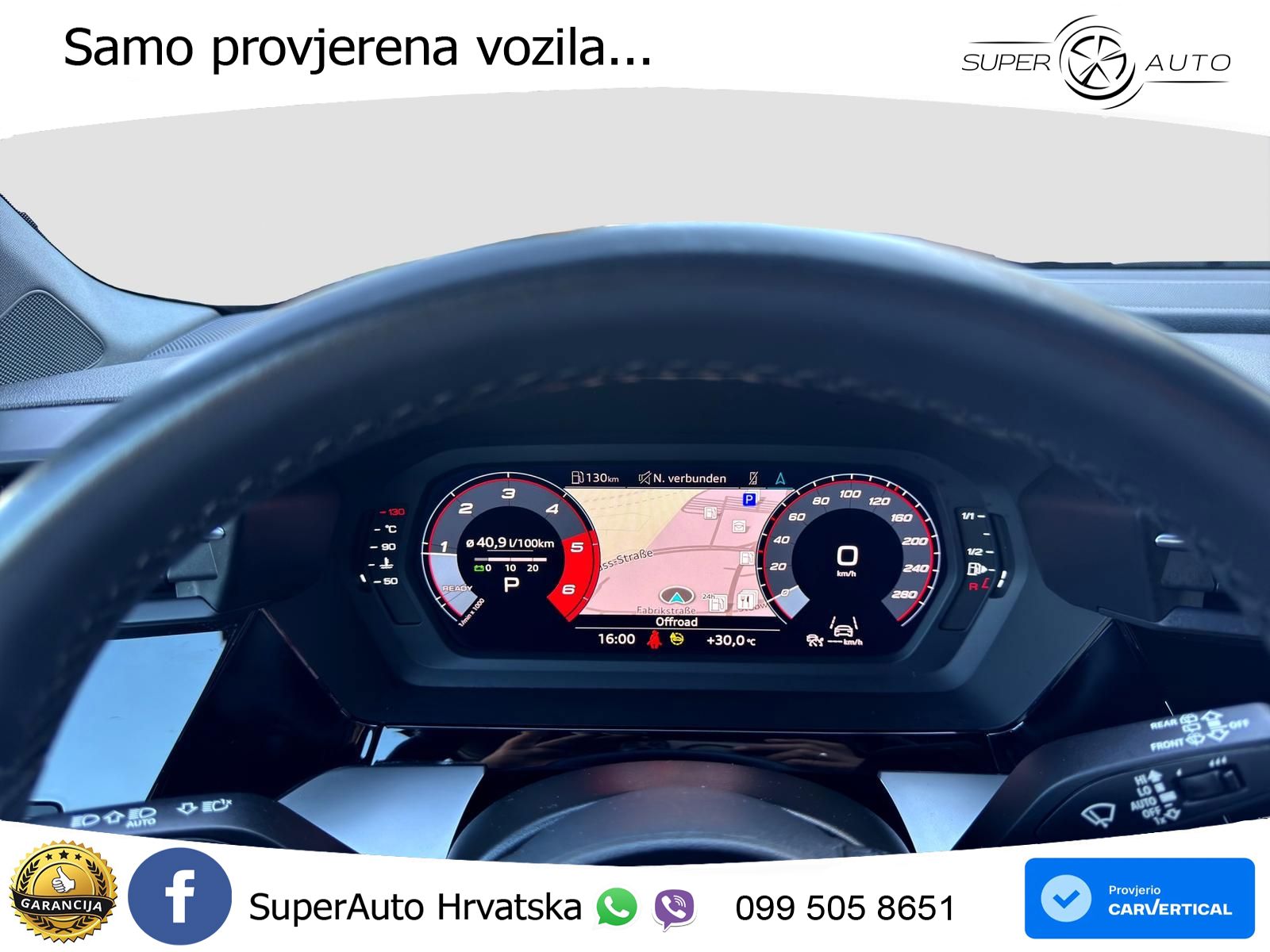 Audi A3 35 TDI (150 KS) LED+GR SJED+ACC