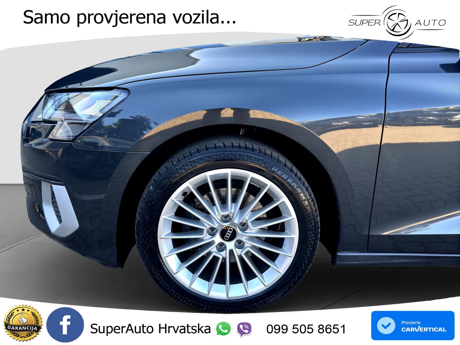 Audi A3 35 TDI (150 KS) LED+GR SJED+ACC