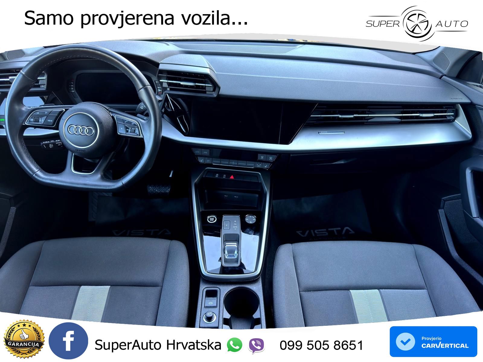 Audi A3 35 TDI (150 KS) LED+GR SJED+ACC