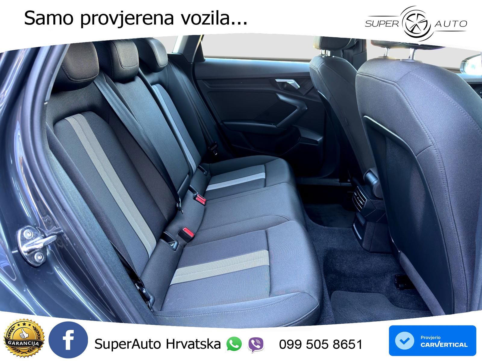 Audi A3 35 TDI (150 KS) LED+GR SJED+ACC