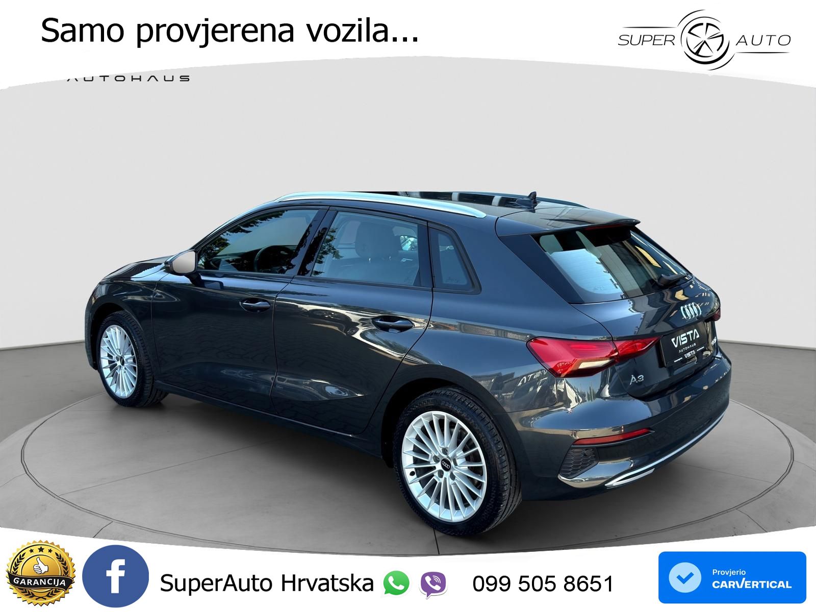 Audi A3 35 TDI (150 KS) LED+GR SJED+ACC
