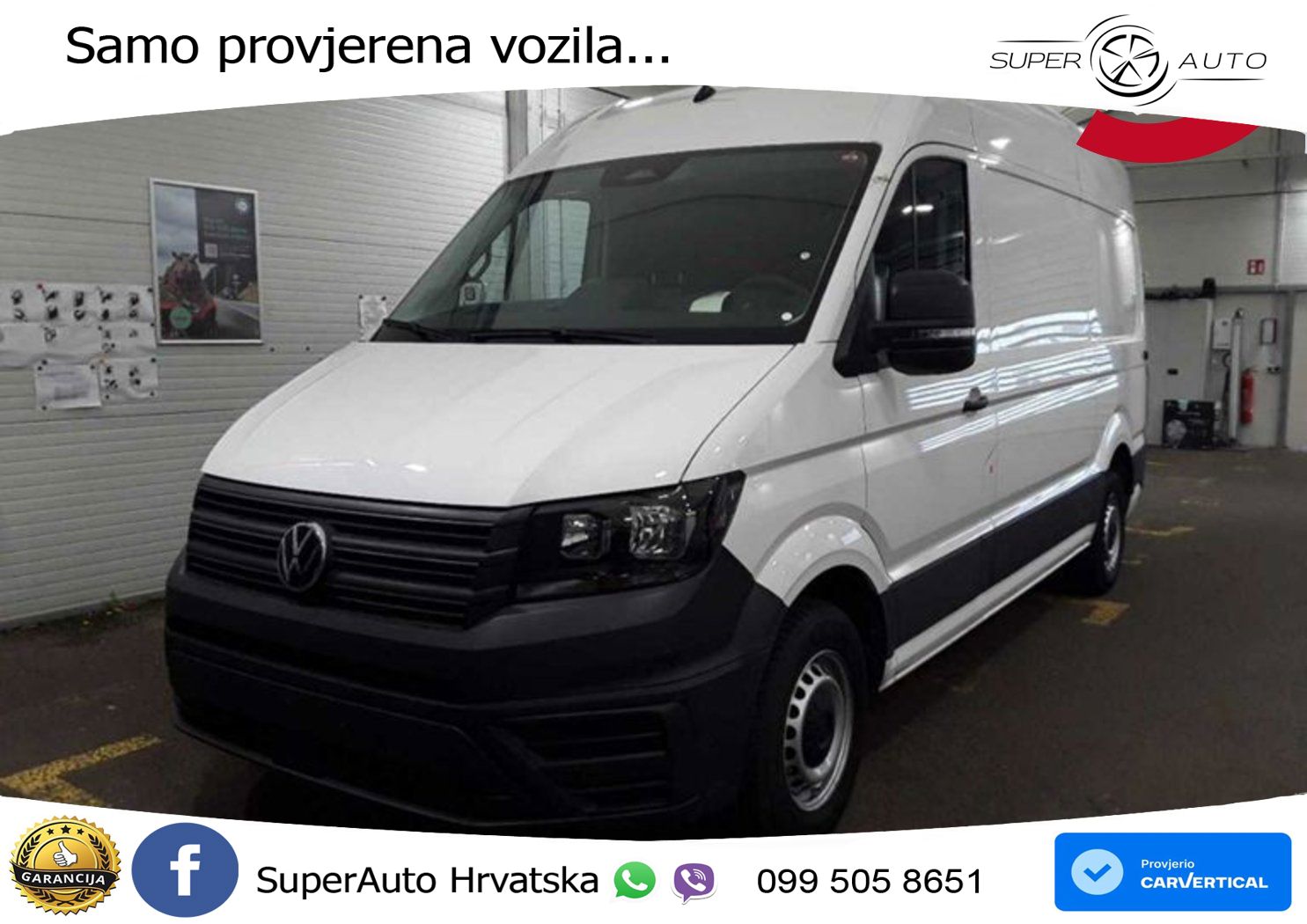 Volkswagen Crafter Kasten MR AHK Kam. PDC 140 KS