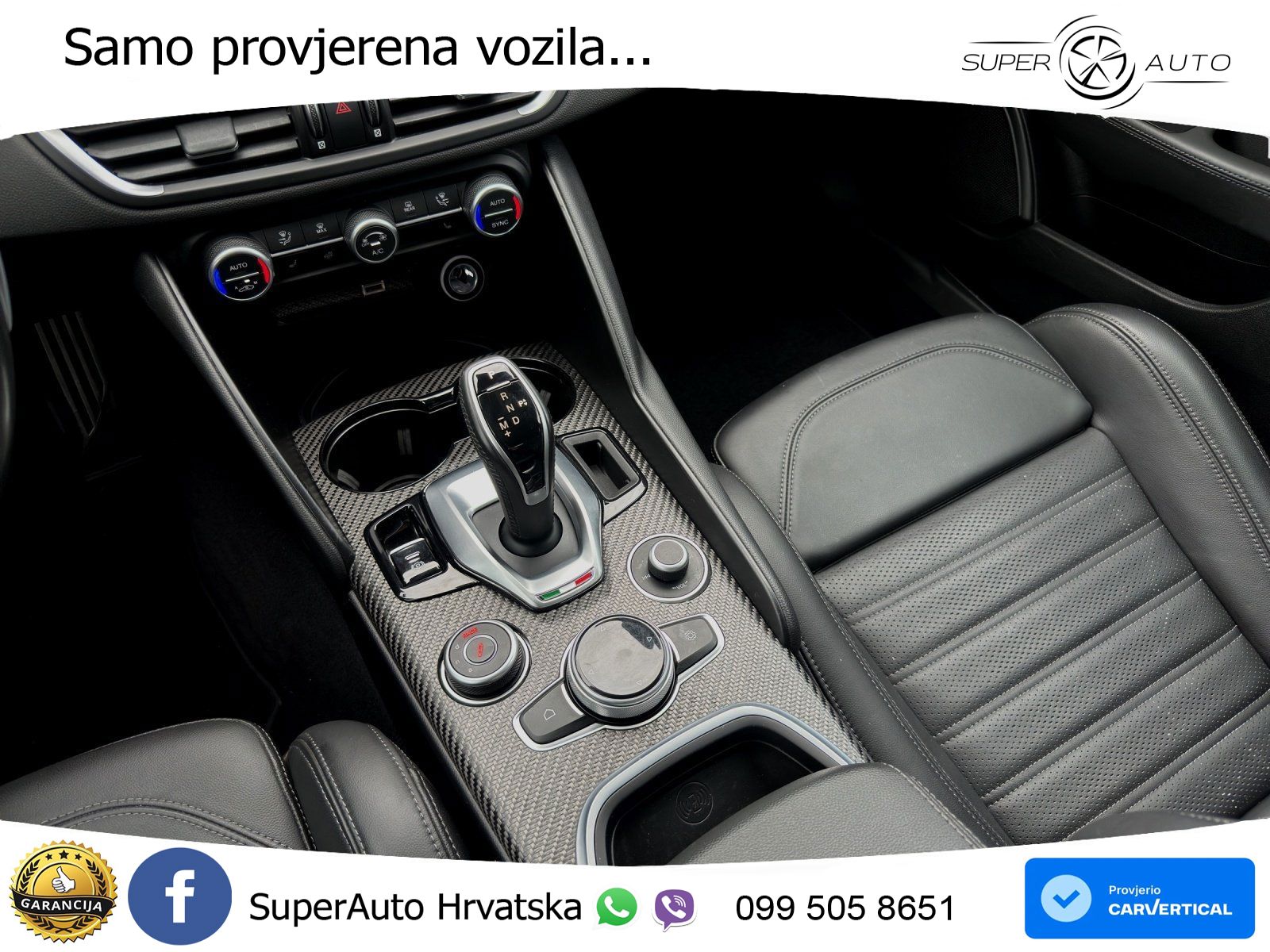 Alfa Romeo Giulia Quadrifoglio 2.9 V6 Bi-Turbo (520 KS) Automatic LED+GR SJED+ACC