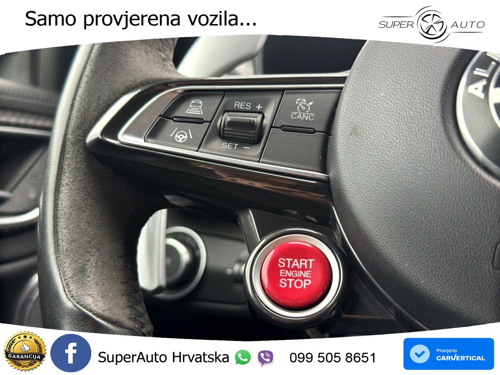 Alfa Romeo Giulia Quadrifoglio 2.9 V6 Bi-Turbo (520 KS) Automatic LED+GR SJED+ACC