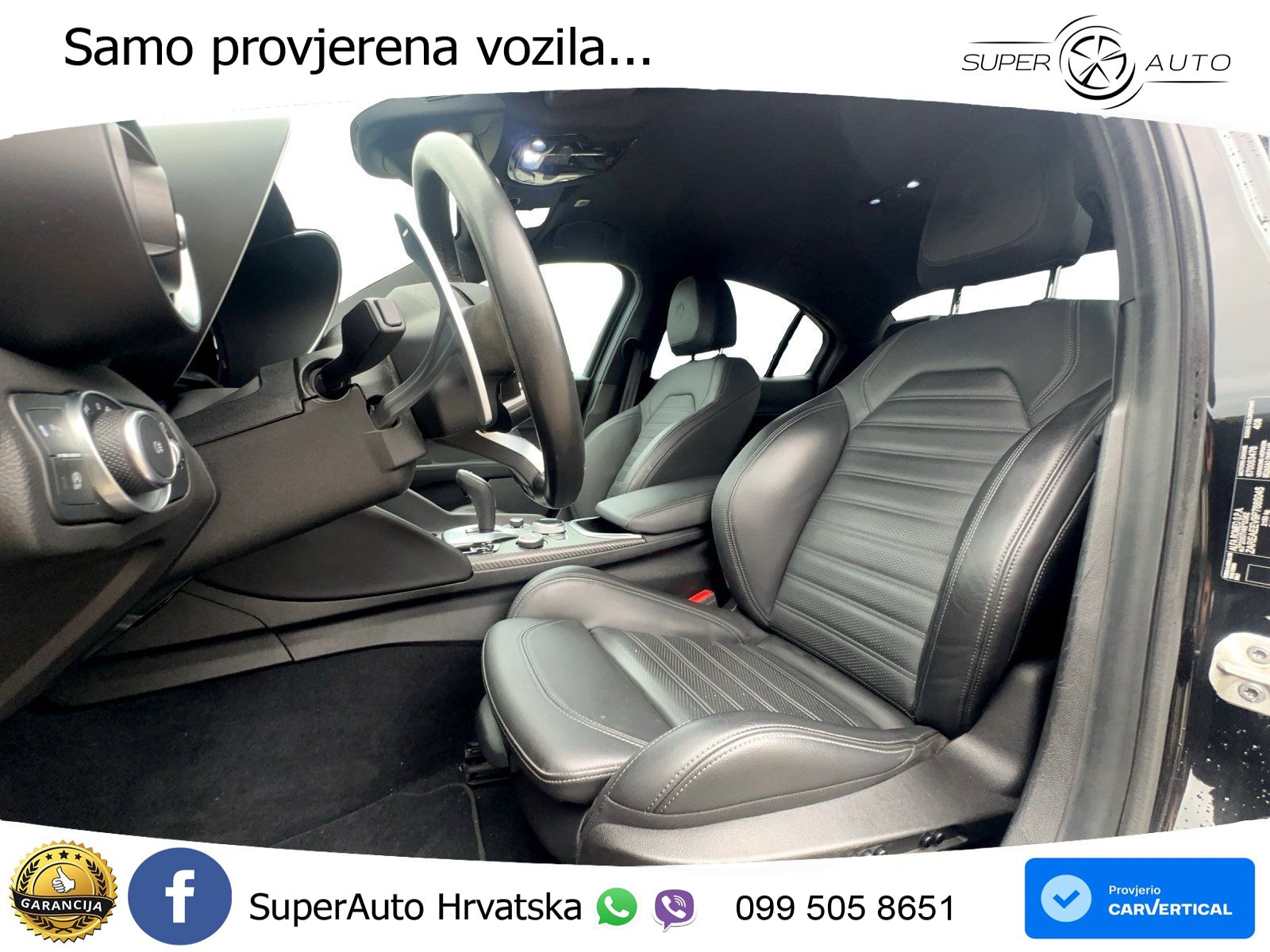 Alfa Romeo Giulia Quadrifoglio 2.9 V6 Bi-Turbo (520 KS) Automatic LED+GR SJED+ACC