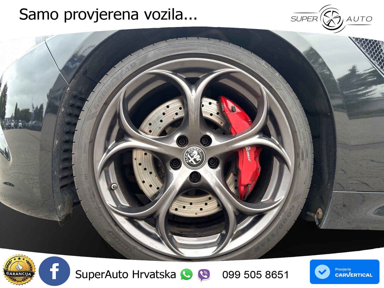 Alfa Romeo Giulia Quadrifoglio 2.9 V6 Bi-Turbo (520 KS) Automatic LED+GR SJED+ACC