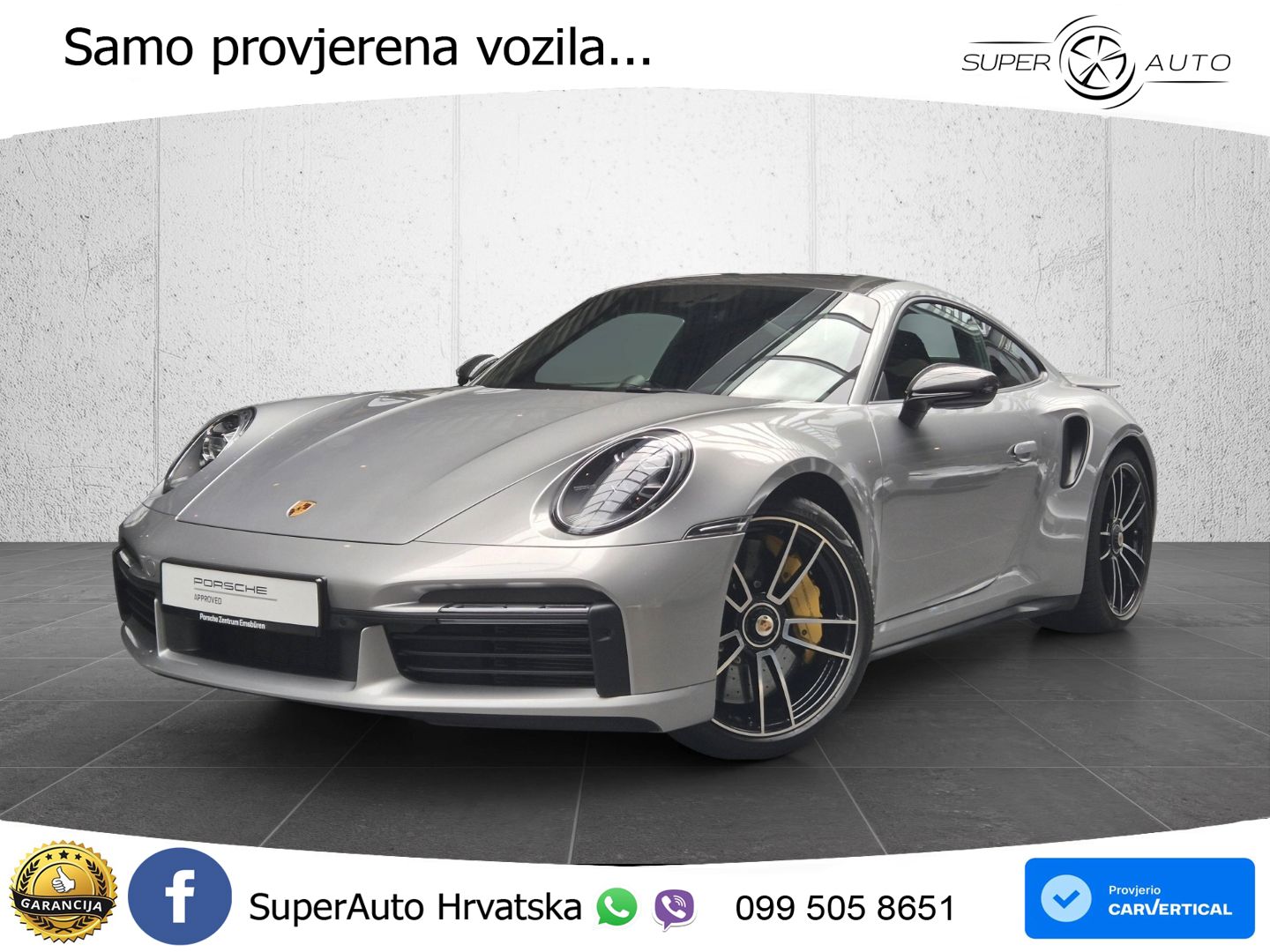 Porsche 911 Turbo S 3.8 (650 KS) PDK MATRIX+GR SJED+KAM