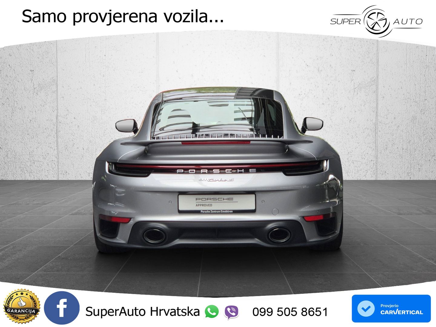 Porsche 911 Turbo S 3.8 (650 KS) PDK MATRIX+GR SJED+KAM