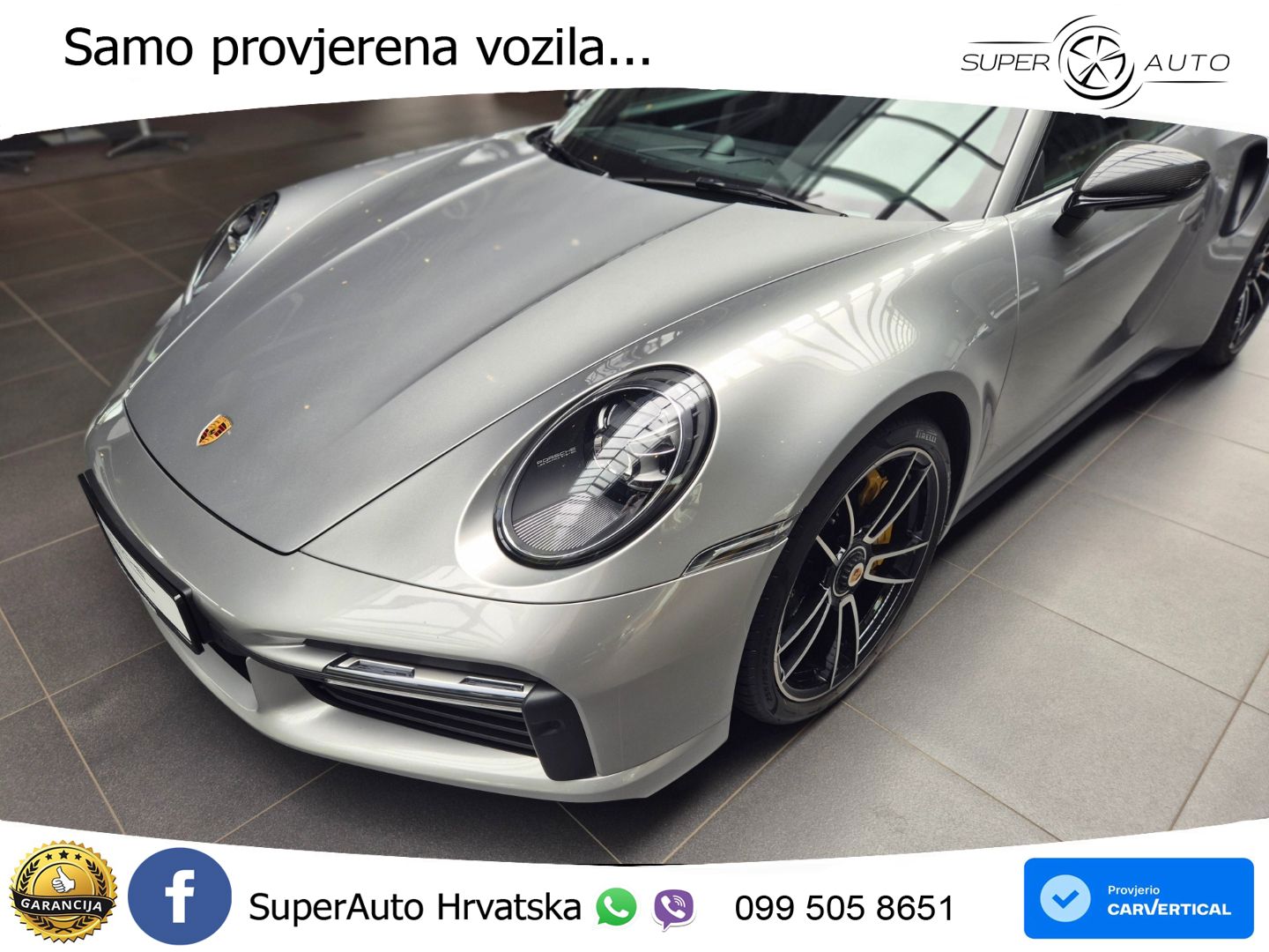 Porsche 911 Turbo S 3.8 (650 KS) PDK MATRIX+GR SJED+KAM