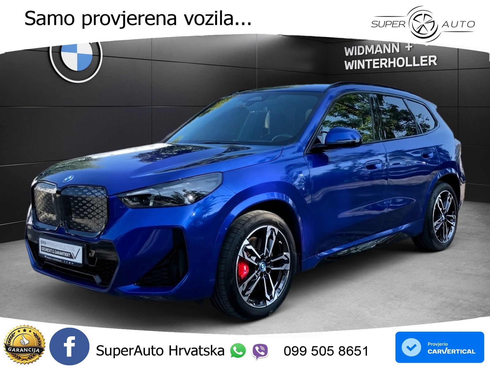 BMW iX1 68 kWh (313 KS) xDrive30 M Sport LED+GR SJED+ACC