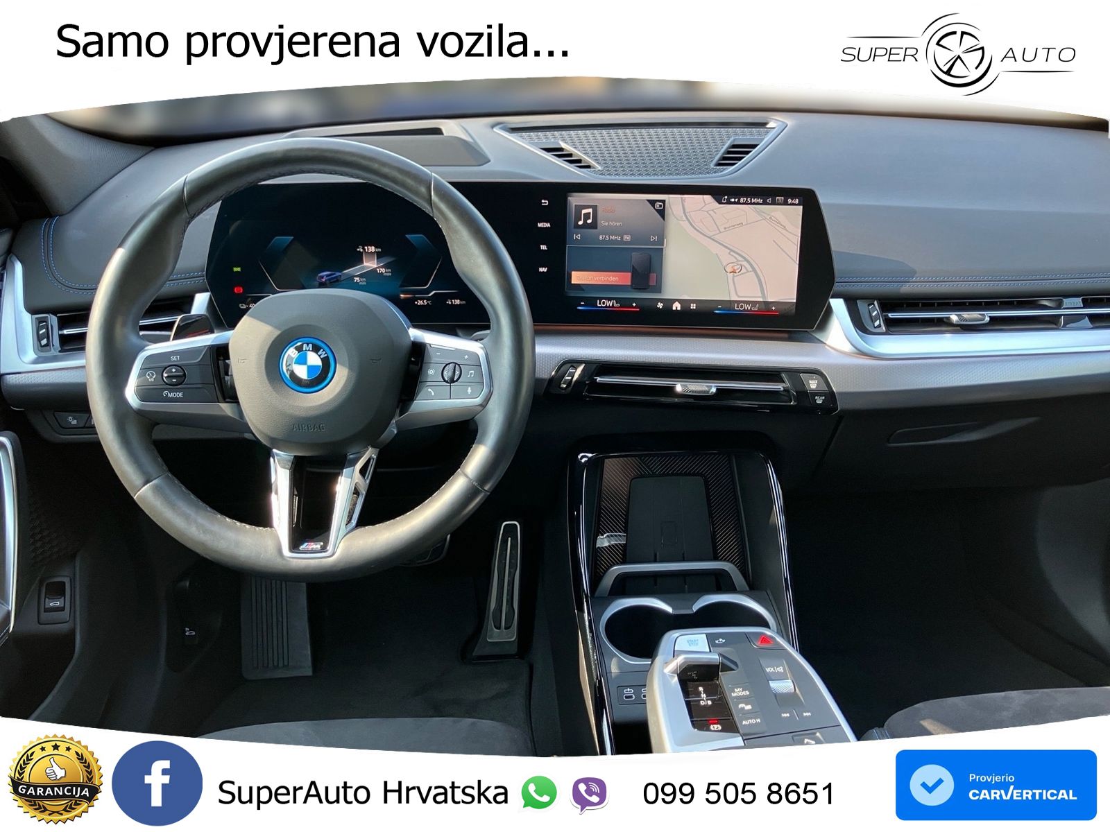 BMW iX1 68 kWh (313 KS) xDrive30 M Sport LED+GR SJED+ACC