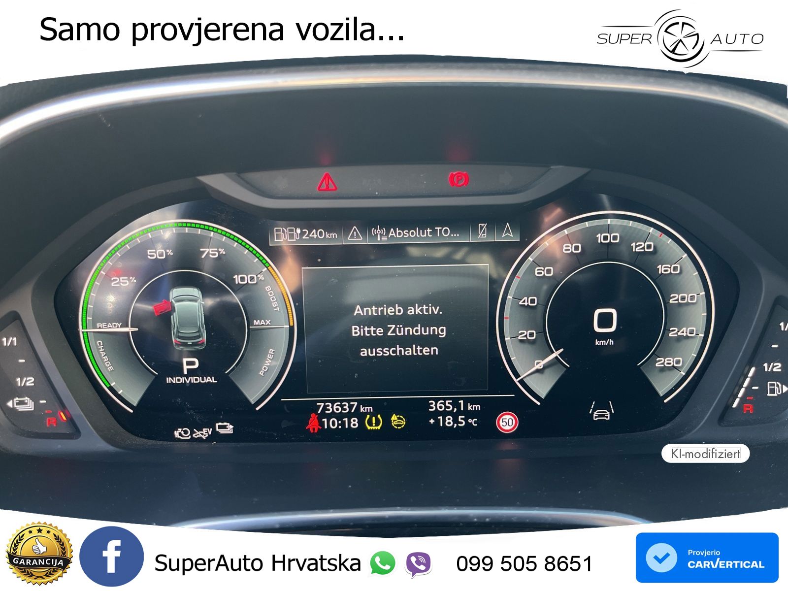 Audi Q3 45 TFSIe (245 KS) S tronic S line MATRIX+GR SJED+KAM