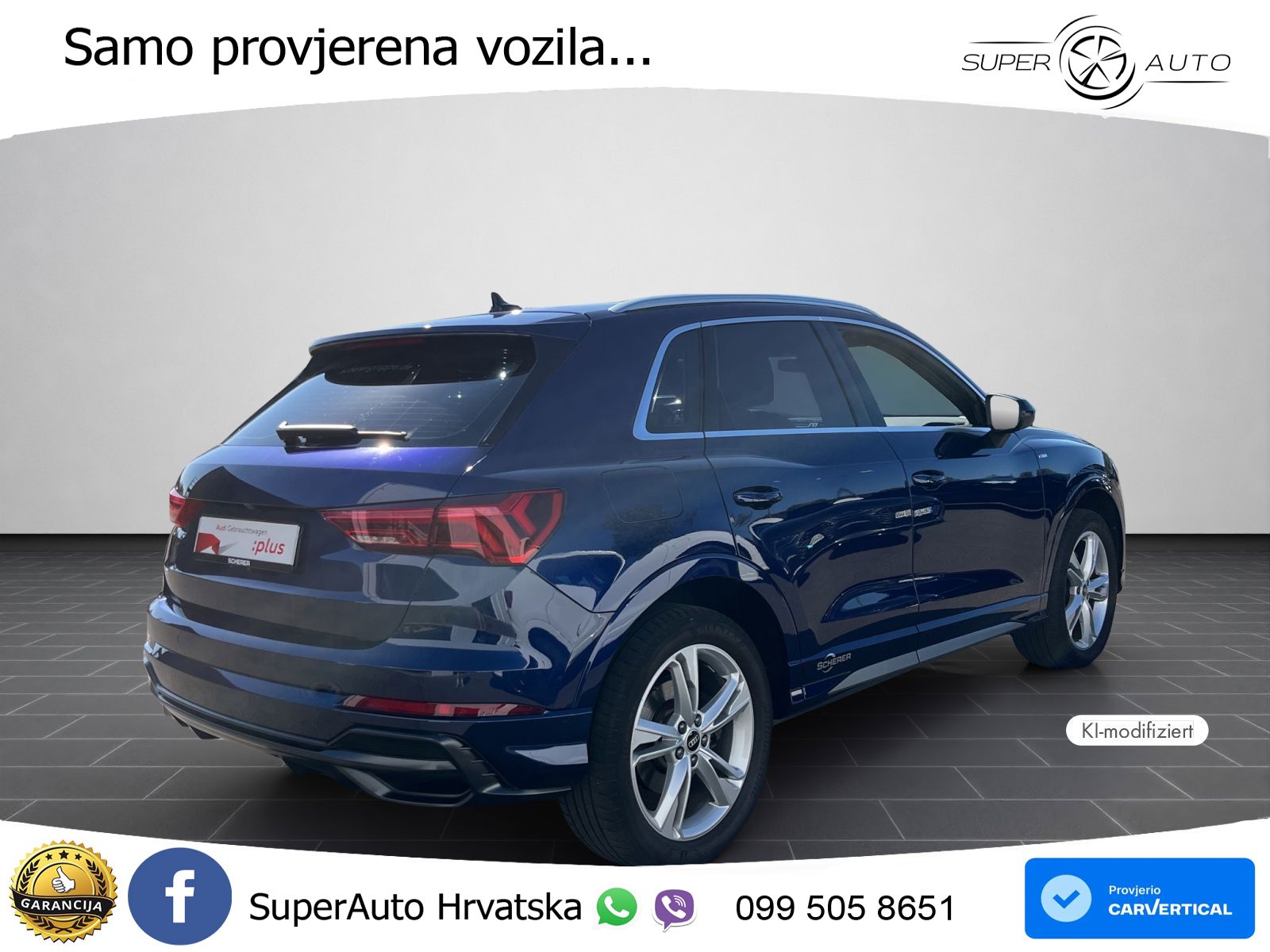 Audi Q3 45 TFSIe (245 KS) S tronic S line MATRIX+GR SJED+KAM