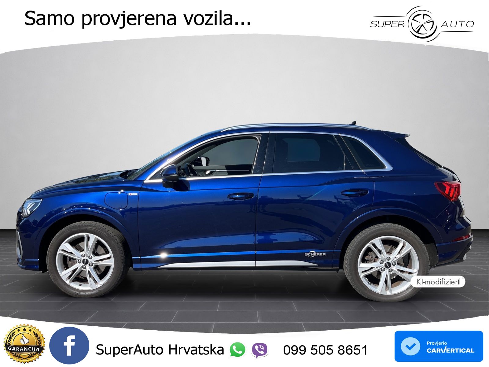 Audi Q3 45 TFSIe (245 KS) S tronic S line MATRIX+GR SJED+KAM