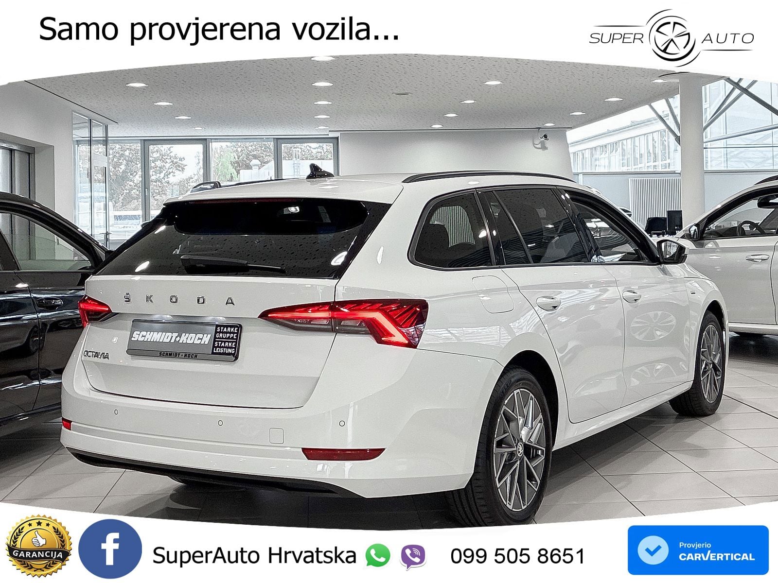 Škoda Octavia Combi 2.0 TDI (150 KS) DSG LED+GR SJED+ACC