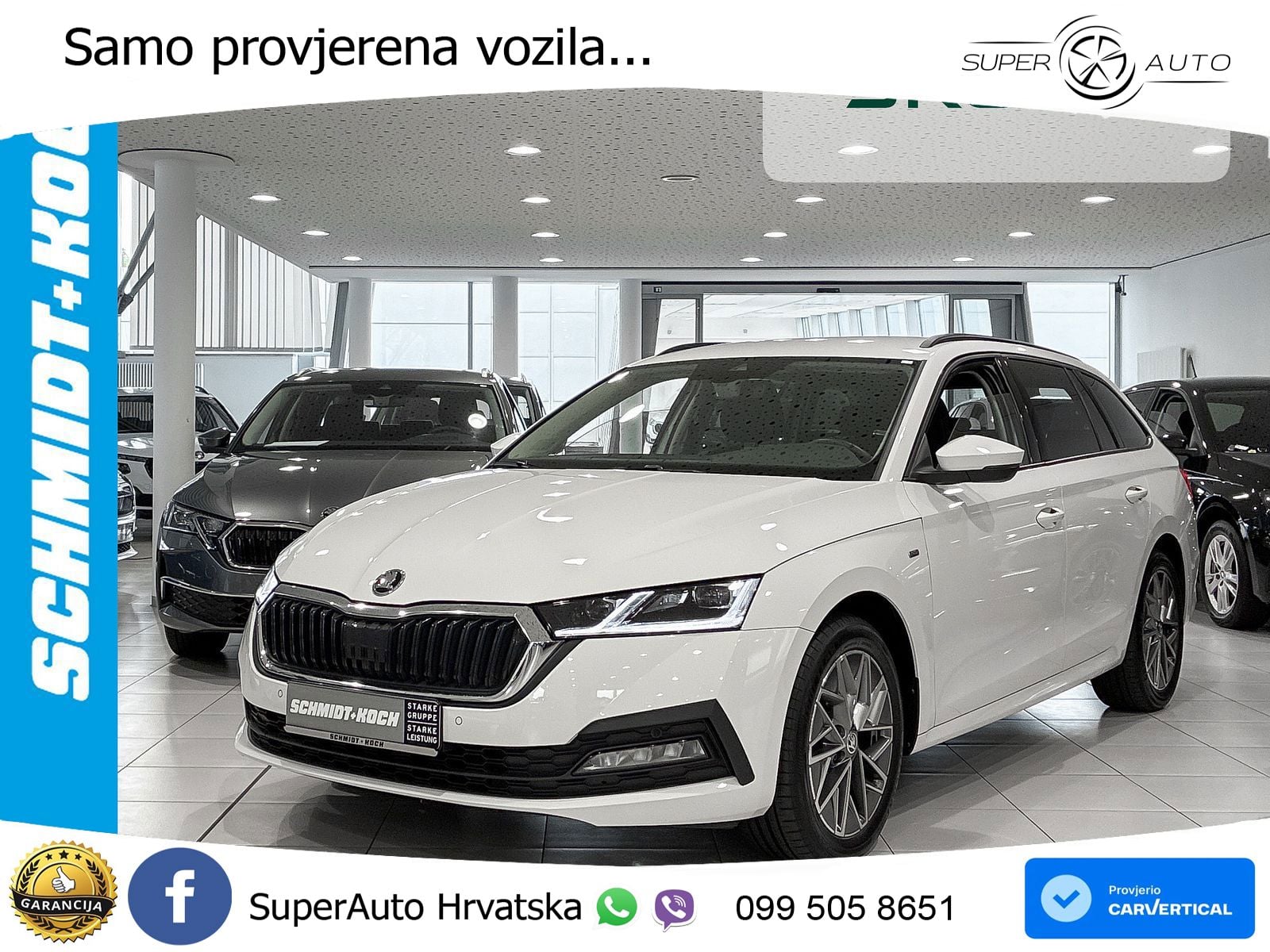 Škoda Octavia Combi 2.0 TDI (150 KS) DSG LED+GR SJED+ACC