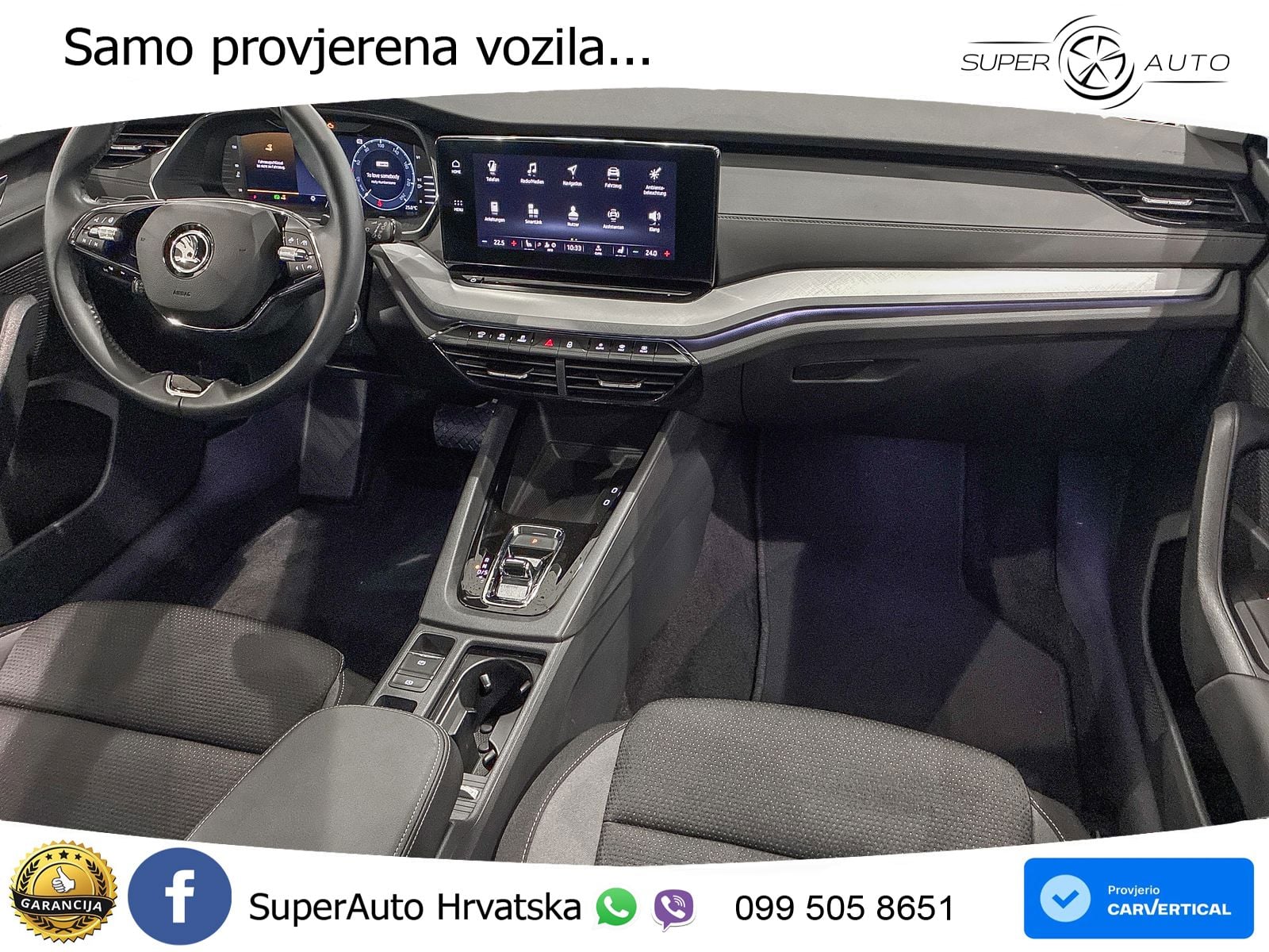Škoda Octavia Combi 2.0 TDI (150 KS) DSG LED+GR SJED+ACC
