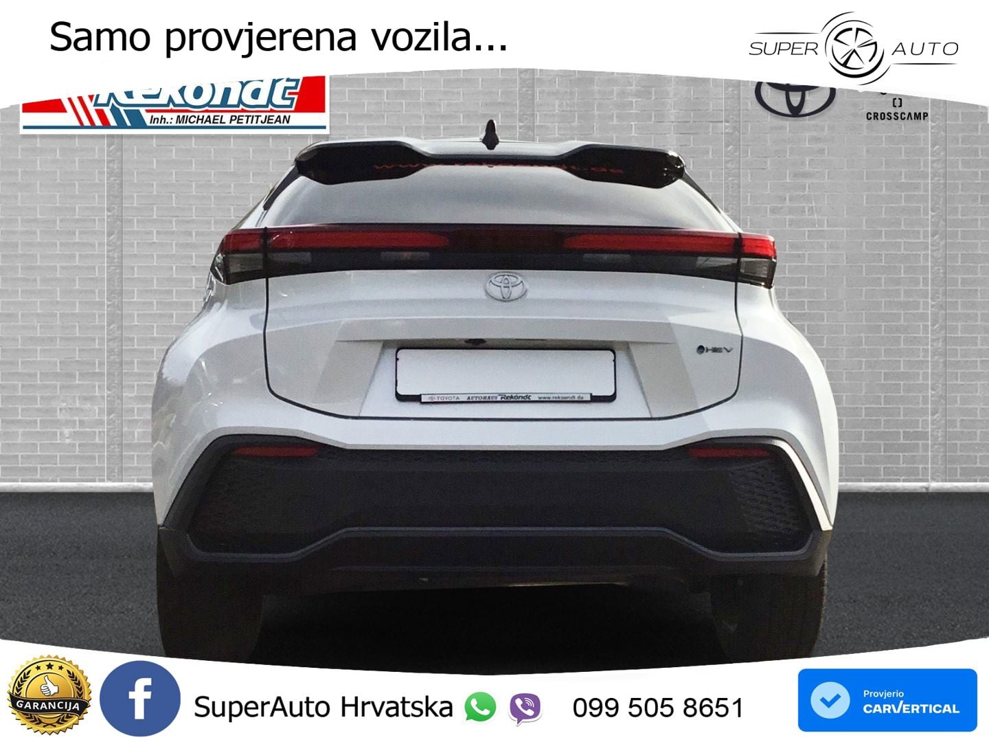 Toyota C-HR 1.8 (140 KS) Hybrid e-CVT Team Deutschland LED+GR SJED+ACC