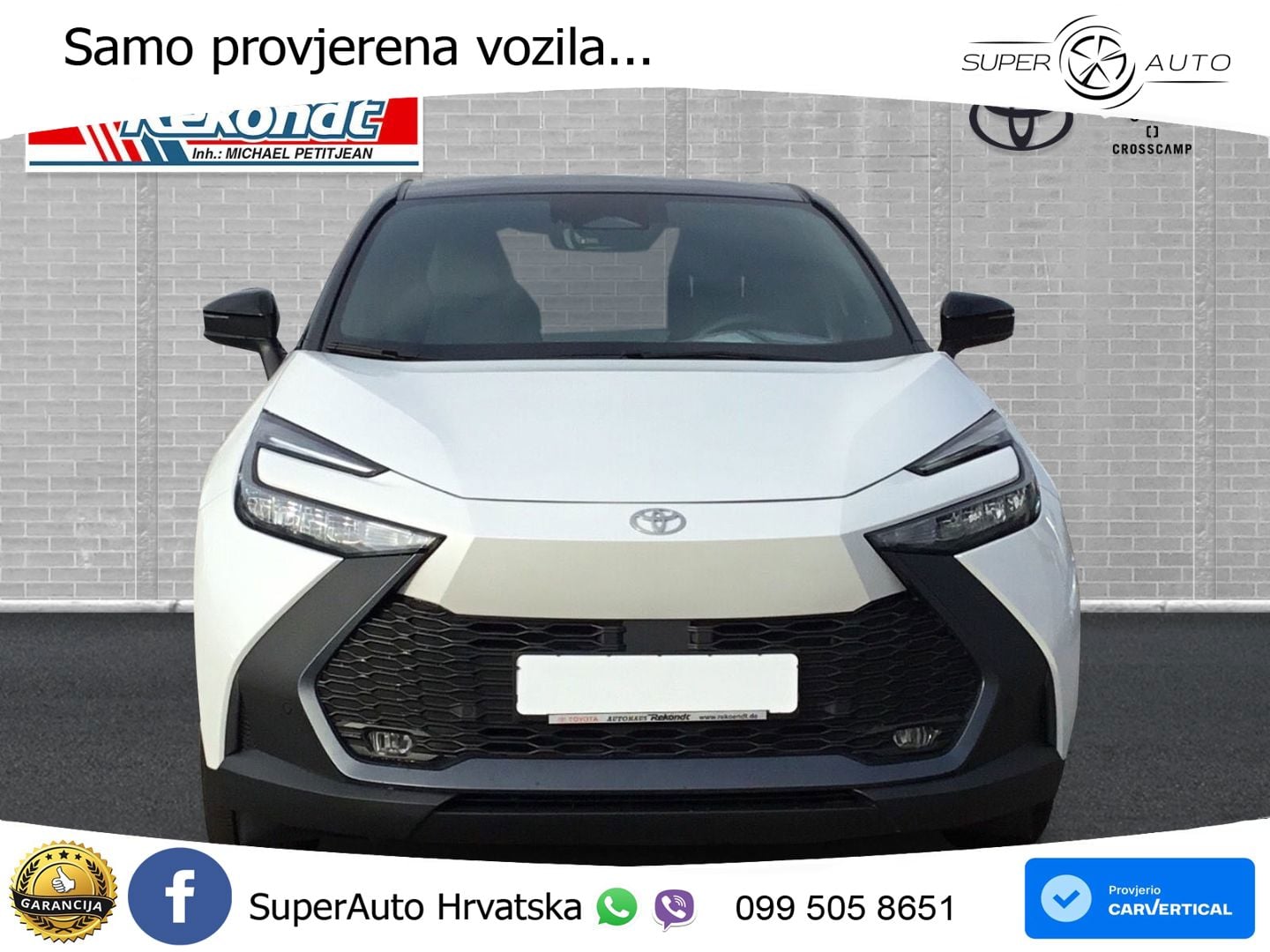 Toyota C-HR 1.8 (140 KS) Hybrid e-CVT Team Deutschland LED+GR SJED+ACC