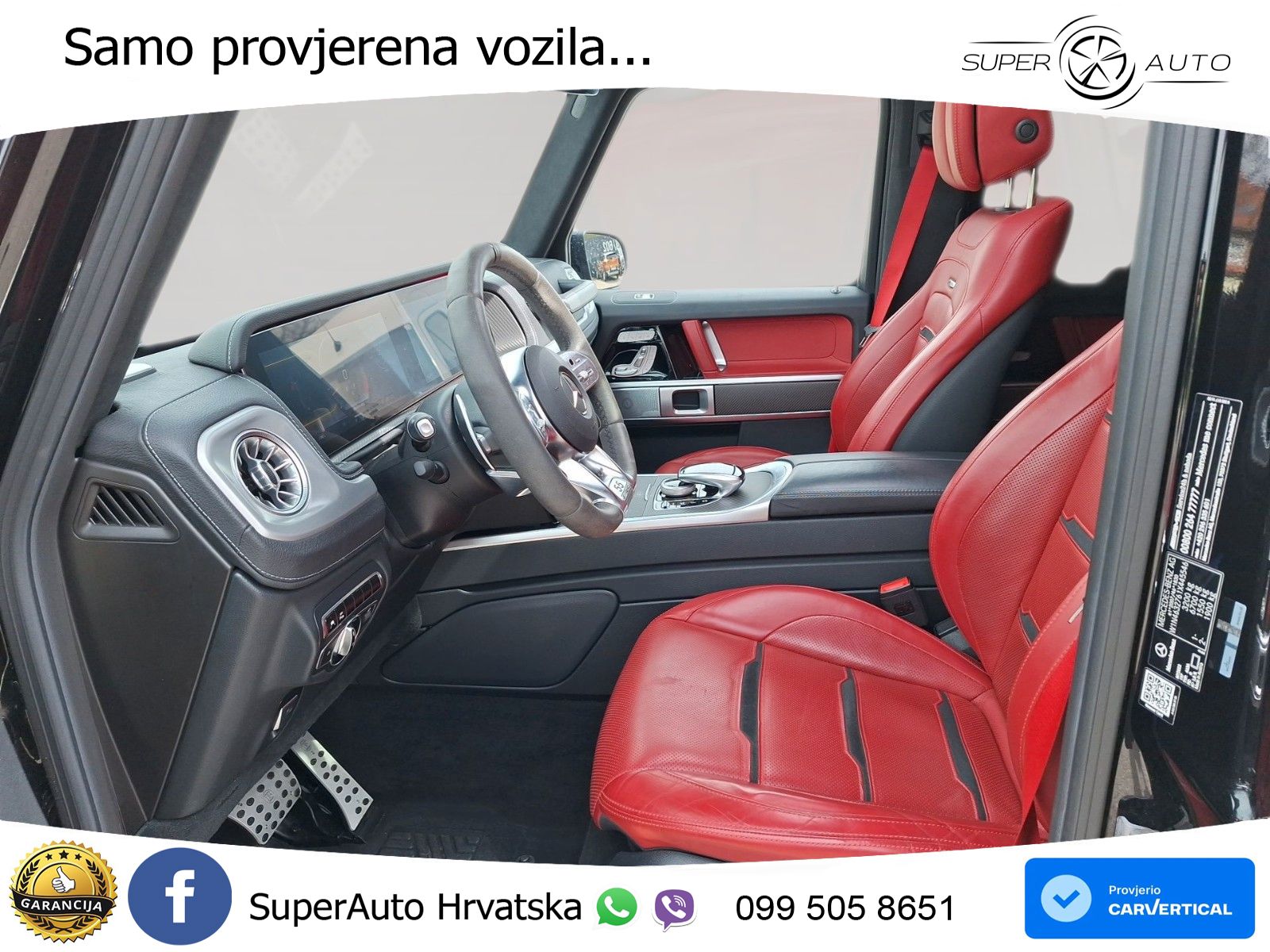 Mercedes AMG G 63 Long V8 (585 KS) 4MATIC 9G-TRONIC AMG SPEEDSHIFT PLUS Brabus LED+GR SJED+ACC